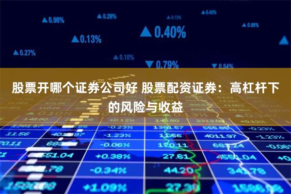 股票开哪个证券公司好 股票配资证券：高杠杆下的风险与收益